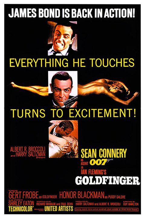 Goldfinger : Afiş