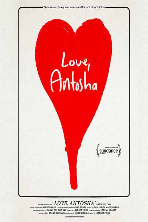 Love, Antosha : Afiş