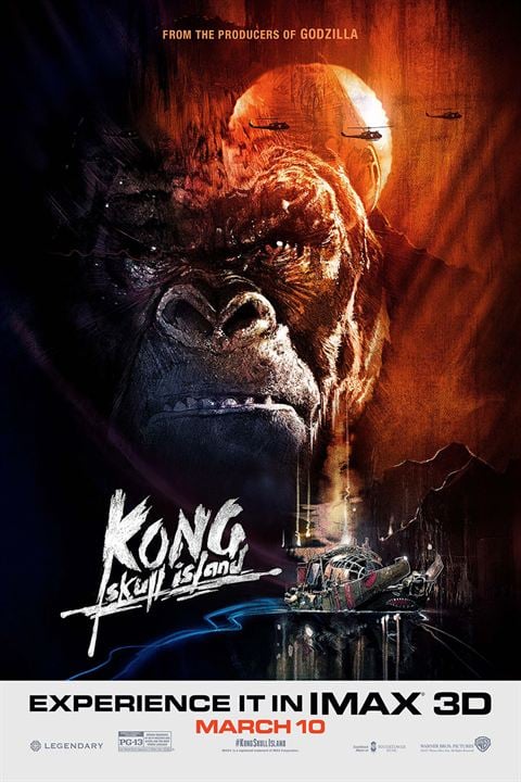 Kong: Kafatası Adası : Afiş