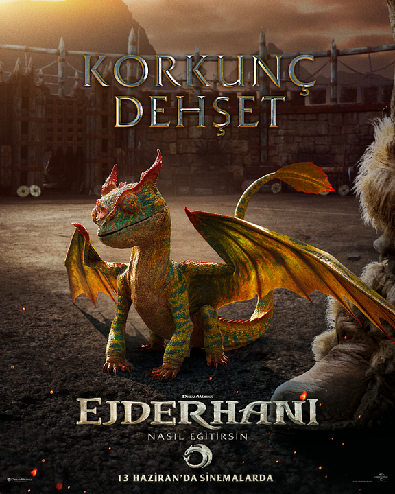 Ejderhanı Nasıl Eğitirsin : Afiş