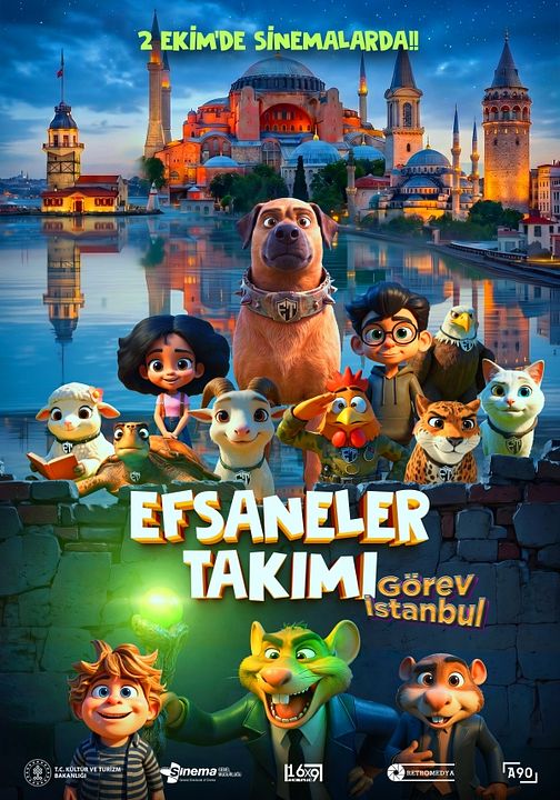 Efsaneler Takımı: Görev İstanbul : Afiş