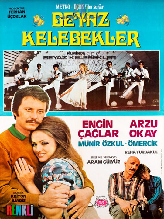 Beyaz Kelebekler : Afiş