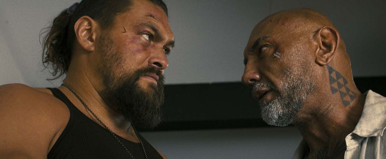 Fotoğraf Dave Bautista, Jason Momoa