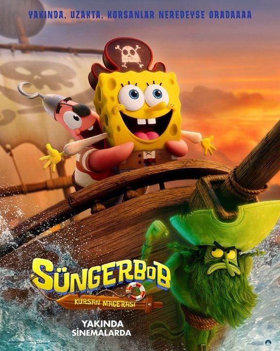 Süngerbob: Korsan Macerası : Afiş