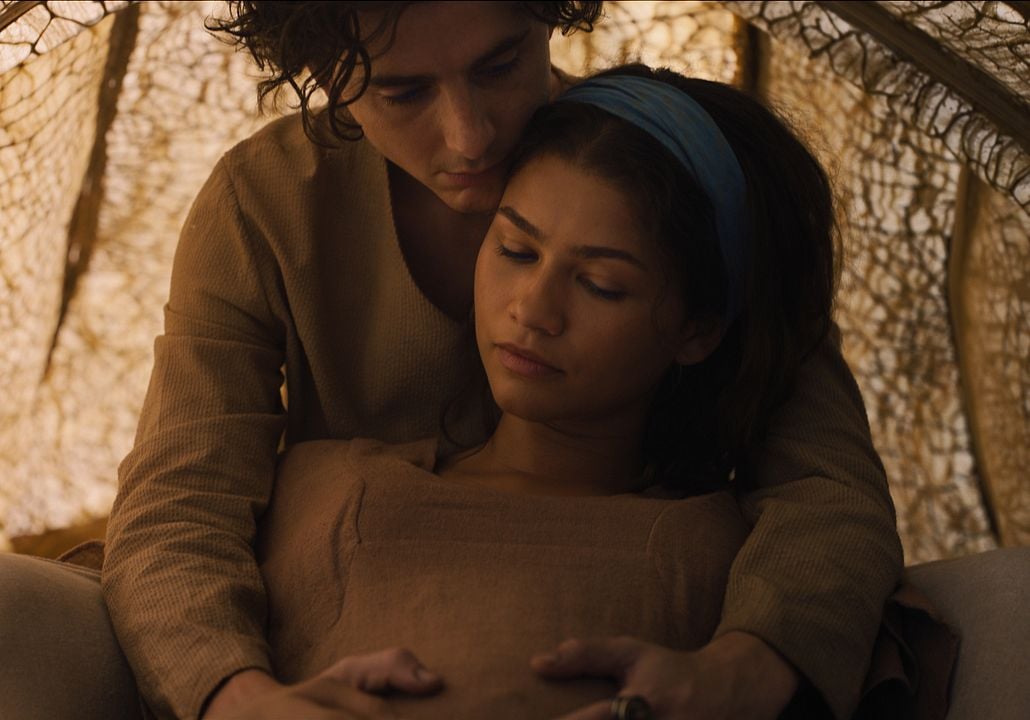 Dune: Çöl Gezegeni Bölüm Üç : Fotoğraf Timothée Chalamet, Zendaya