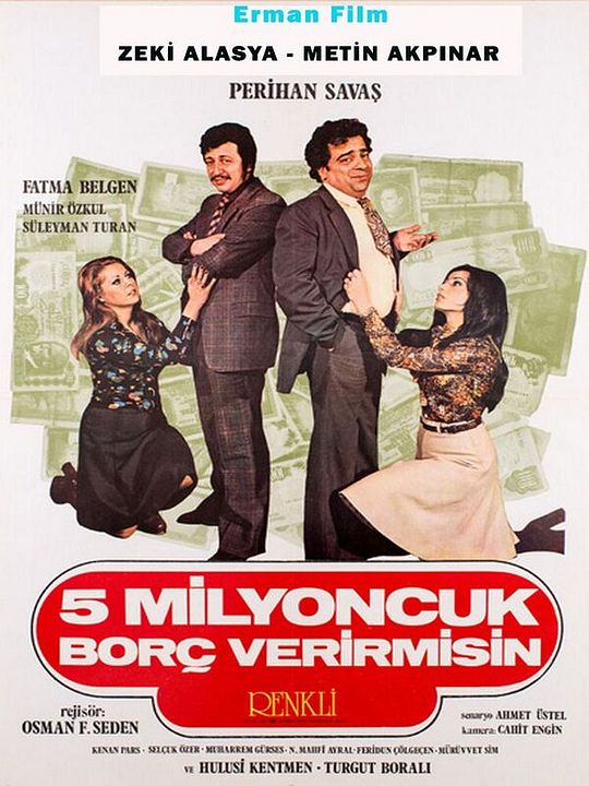 Beş Milyoncuk Borç Verir Misin? : Afiş