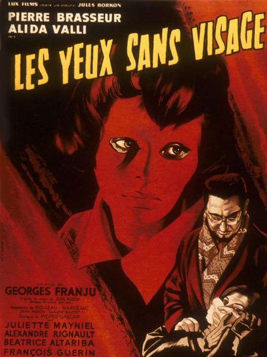Yüzü Olmayan Gözler : Afiş Georges Franju