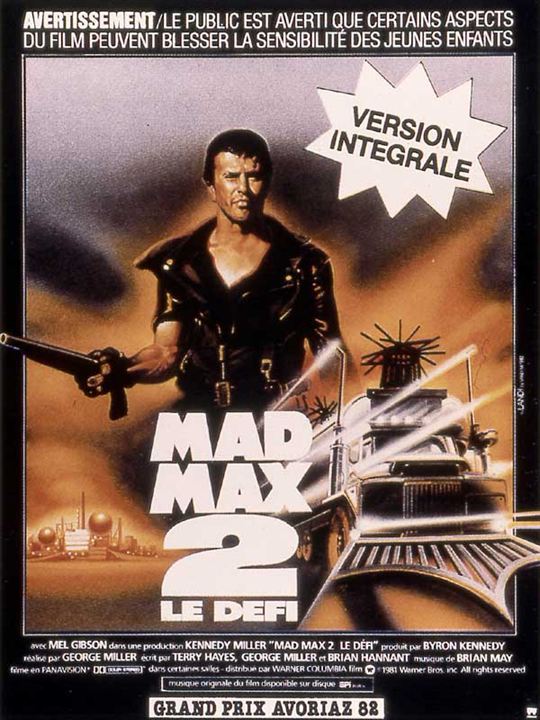 Mad Max 2: Yol Savaşçısı : Afiş