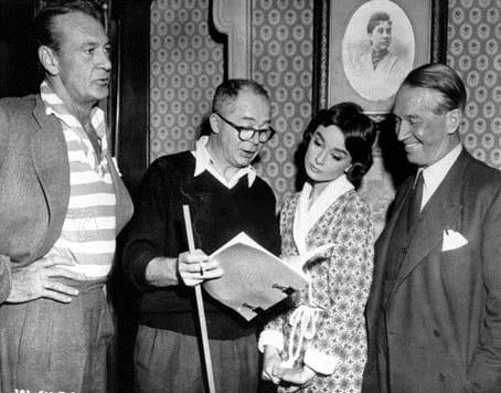 Love in the Afternoon : Fotoğraf Maurice Chevalier, Billy Wilder, Gary Cooper, Audrey Hepburn