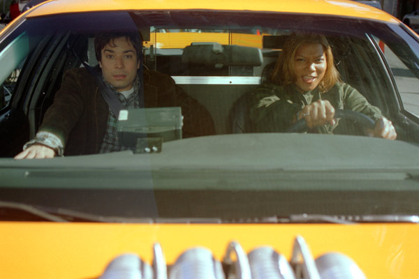 New York Taxi : Fotoğraf Jimmy Fallon, Queen Latifah