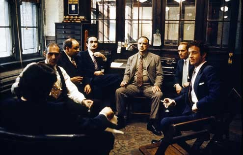 Baba : Fotoğraf Francis Ford Coppola, Robert Duvall, Marlon Brando, James Caan