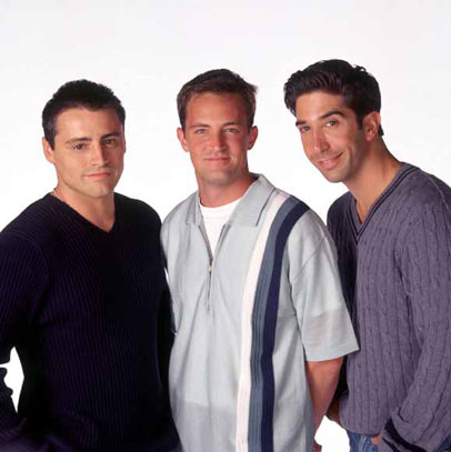 Fotoğraf Matthew Perry, Matt LeBlanc, David Schwimmer