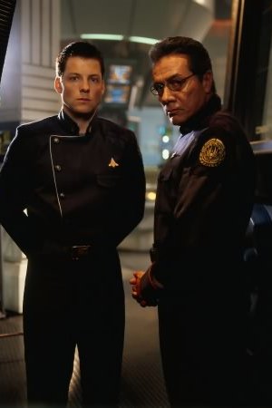 Fotoğraf Jamie Bamber, Edward James Olmos