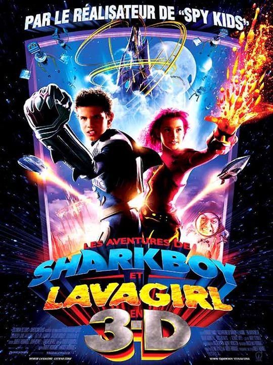 Adventures of Shark Boy & Lava Girl in 3-D, The : Afiş