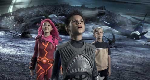 Adventures of Shark Boy & Lava Girl in 3-D, The : Fotoğraf Robert Rodriguez, Taylor Dooley, Taylor Lautner, Cayden Boyd