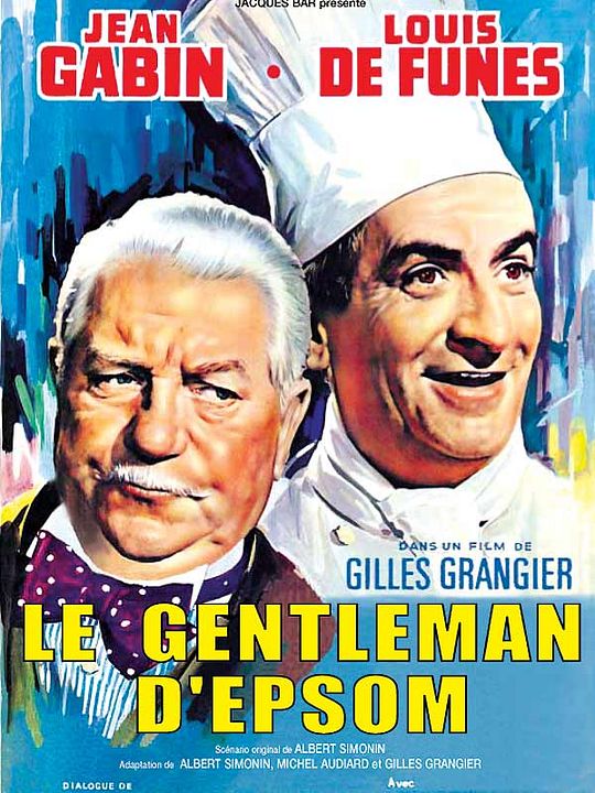 Afiş Jean Gabin, Louis de Funès