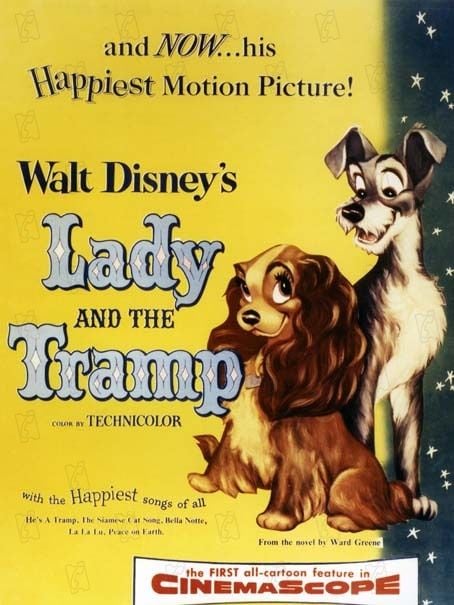 Lady ile Sokak Köpeği : Fotoğraf Hamilton Luske