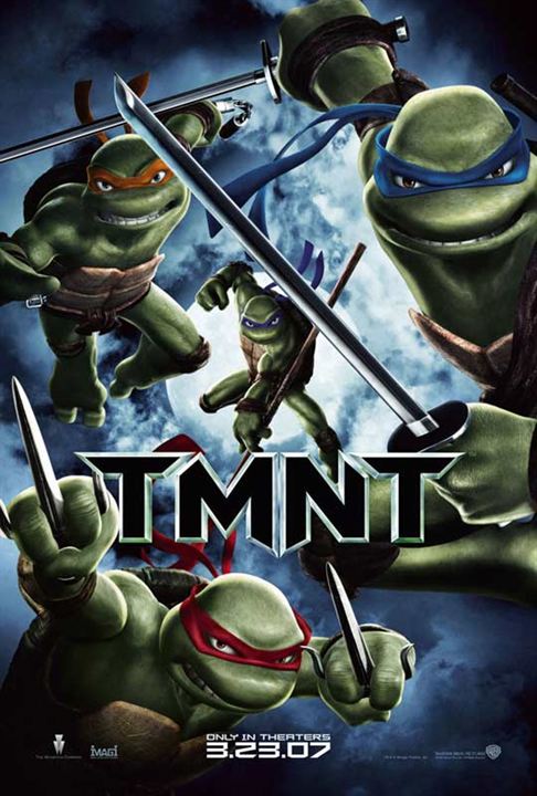 Ninja Kaplumbağalar : Afiş Kevin Munroe