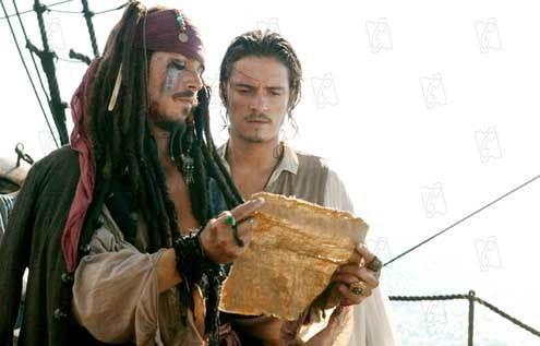 Karayip Korsanları: Ölü Adamın Sandığı : Fotoğraf Johnny Depp, Orlando Bloom, Gore Verbinski