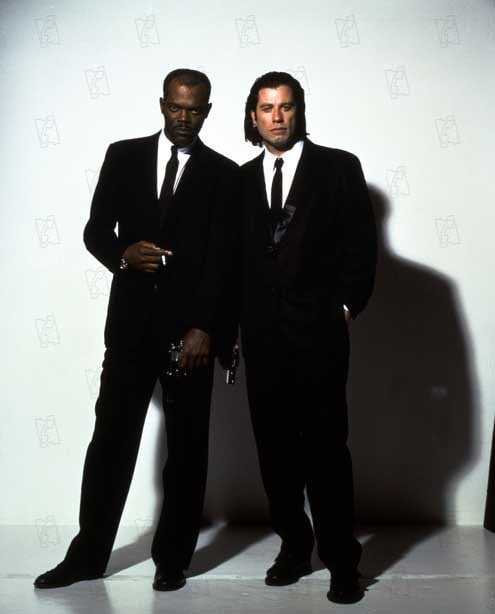 Ucuz Roman : Fotoğraf Samuel L. Jackson, Quentin Tarantino, John Travolta