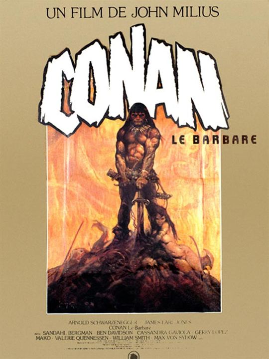 Conan : Afiş John Milius, Robert E. Howard