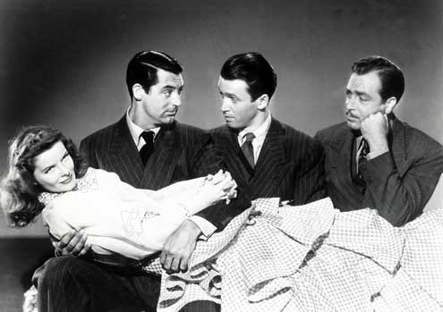 Philadelphia Hikayesi : Fotoğraf George Cukor, Katharine Hepburn, James Stewart, Cary Grant