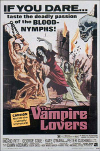 The Vampire Lovers : Afiş