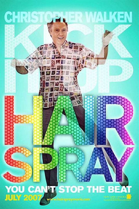 Hairspray : Afiş Adam Shankman, Christopher Walken