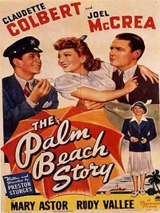 The Palm Beach Story : Afiş Joel McCrea, Preston Sturges