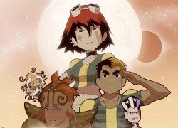 Oban Star-Racers : Afiş