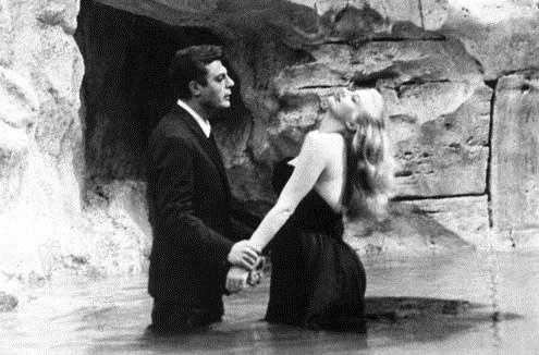Tatlı Hayat : Fotoğraf Marcello Mastroianni, Federico Fellini, Anita Ekberg