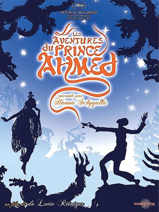 The Adventures of Prince Achmed : Afiş Lotte Reiniger