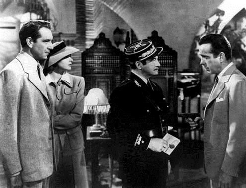 Kazablanka : Fotoğraf Claude Rains, Ingrid Bergman, Michael Curtiz, Humphrey Bogart