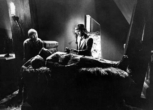 Fotoğraf Bela Lugosi, Boris Karloff, Basil Rathbone