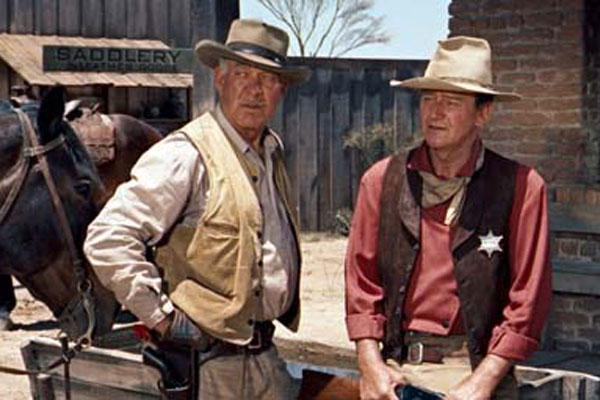 Korkusuz Şerifler : Fotoğraf John Wayne, Howard Hawks