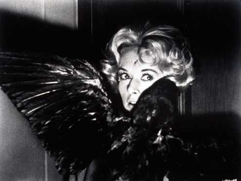 Kuşlar : Fotoğraf Tippi Hedren, Alfred Hitchcock