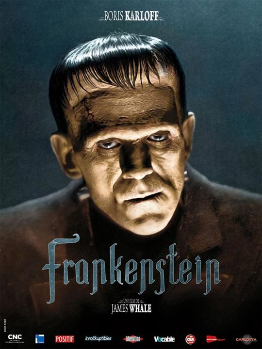 Frankenstein : Afiş James Whale, Boris Karloff
