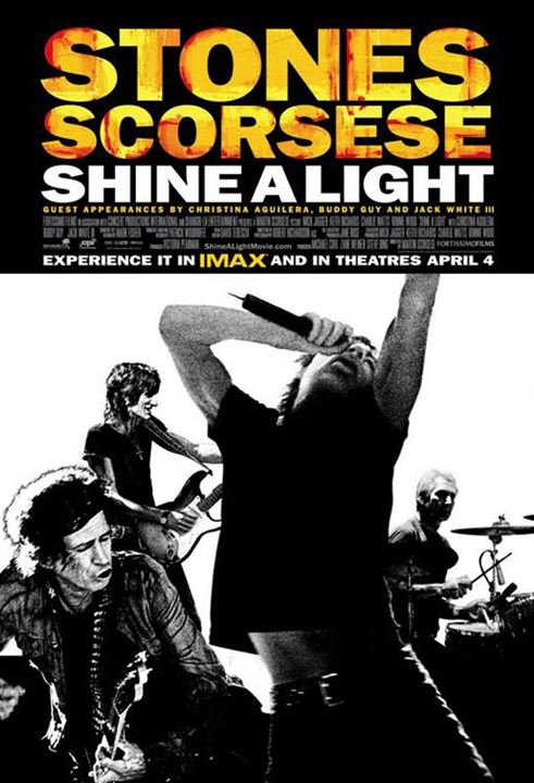 Shine a Light : Afiş Charlie Watts, Ron Wood