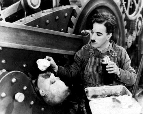 Modern Zamanlar : Fotoğraf Charles Chaplin, Chester Conklin