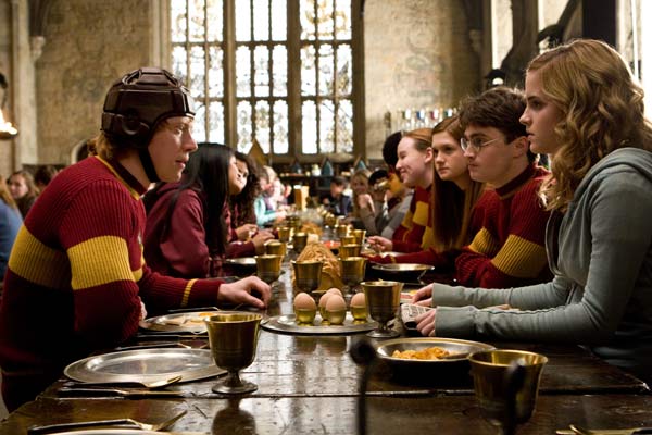 Harry Potter ve Melez Prens : Fotoğraf Daniel Radcliffe, Emma Watson, Rupert Grint, Bonnie Wright