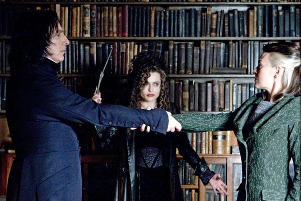 Harry Potter ve Melez Prens : Fotoğraf Helen McCrory, Helena Bonham Carter, Alan Rickman