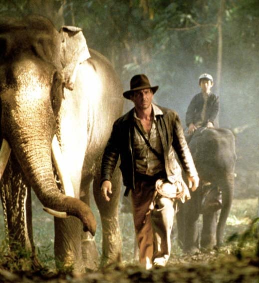 Indiana Jones: Kamçılı Adam : Fotoğraf Ke Huy Quan, Harrison Ford