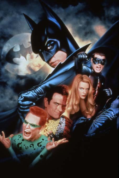 Batman Daima : Fotoğraf Chris O'Donnell, Val Kilmer, Tommy Lee Jones, Jim Carrey, Joel Schumacher, Nicole Kidman