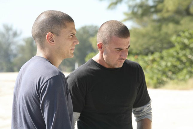Fotoğraf Dominic Purcell, Wentworth Miller