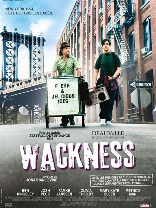 The Wackness : Afiş Jonathan Levine, Josh Peck