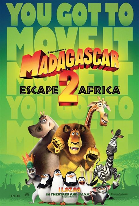 Madagaskar 2 : Afiş