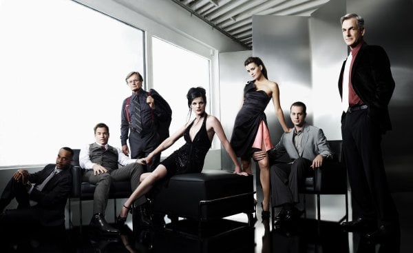 Fotoğraf Sean Murray, Pauley Perrette, Michael Weatherly, Mark Harmon