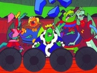 Blazing Dragons : Afiş