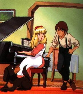 Kaze no naka no shôjo kinpatsu no Jeanie : Afiş