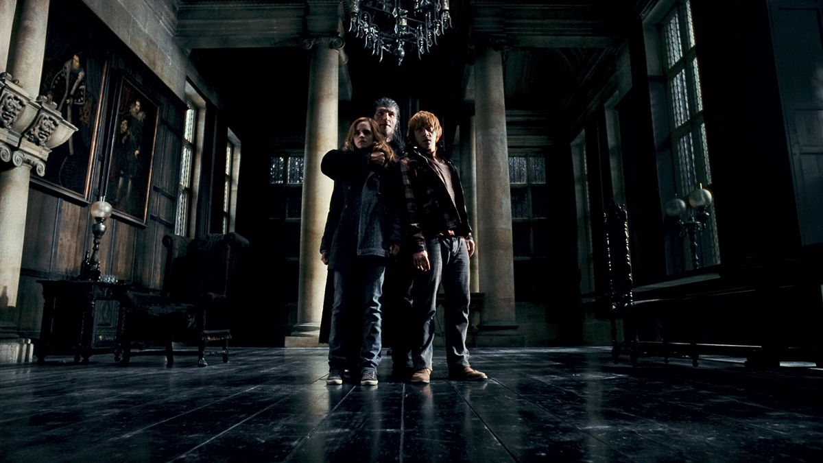 Harry Potter ve Ölüm Yadigarları: Bölüm 1 : Fotoğraf Rupert Grint, Dave Legeno, Emma Watson